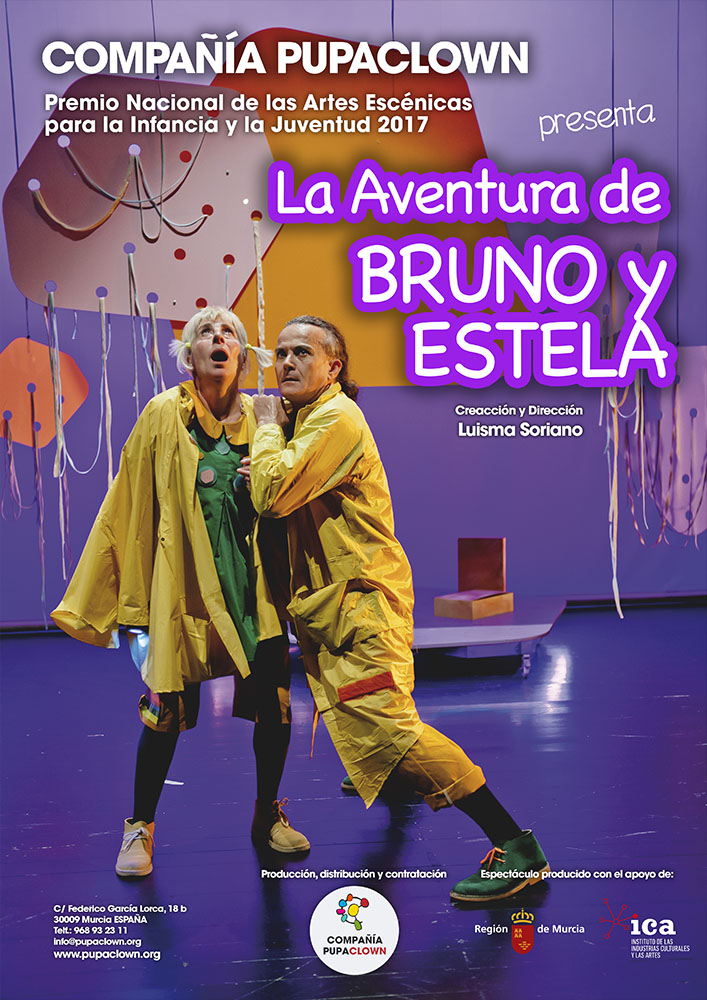Cartelera La Aventura de Bruno y Estela