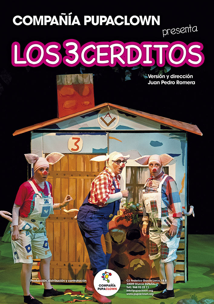 Cartelera Los 3 cerditos