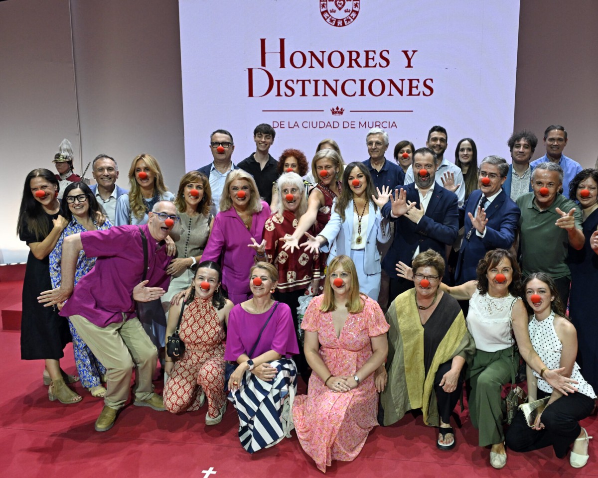 Pupaclown recibe la Medalla de Oro de la Ciudad de Murcia